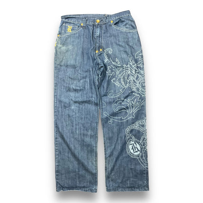 Rulerz Embroidered Jeans [36]