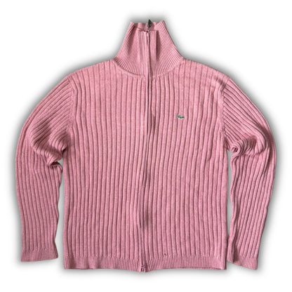 Lacoste Vintage Knit Zipup [XL]