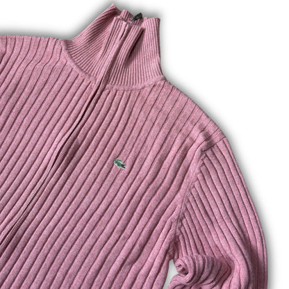 Lacoste Vintage Knit Zipup [XL]