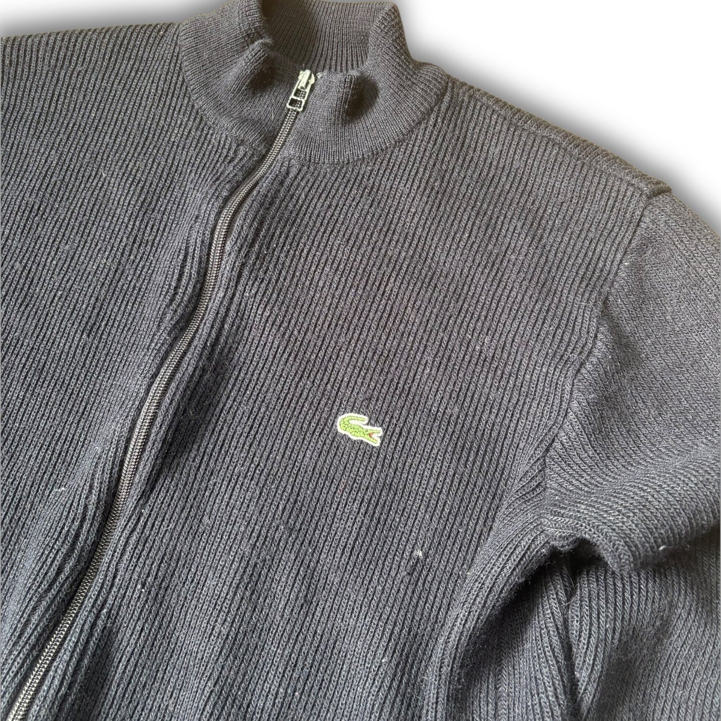Lacoste Vintage Knit Zipper [S]