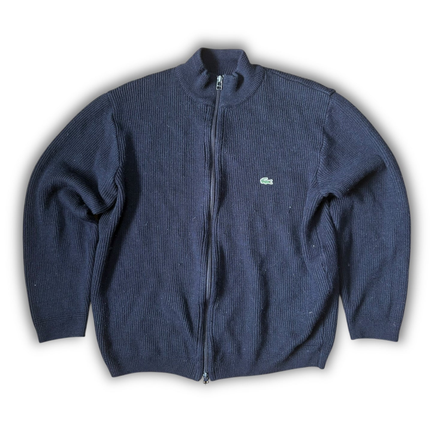 Lacoste Vintage Knit Zipper [S]